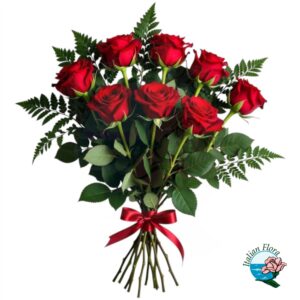Mazzo di rose rosse