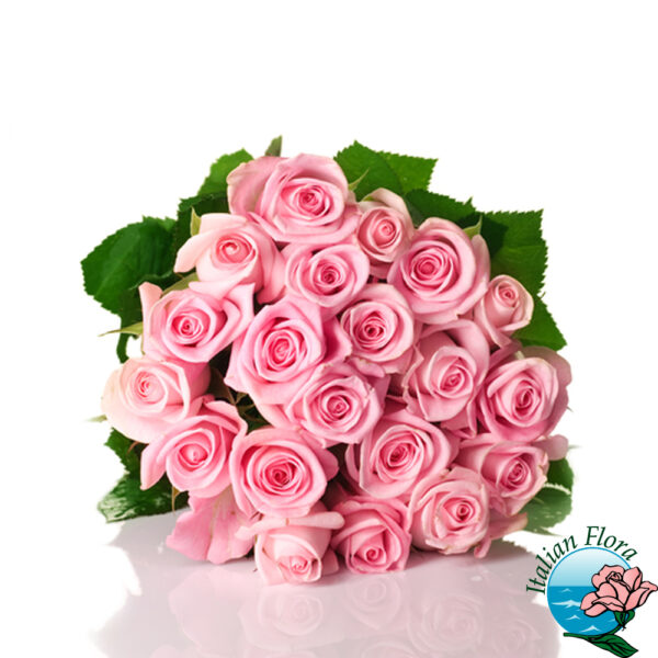 Bouquet di rose rosa