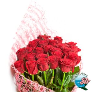 Mazzo di rose rosse