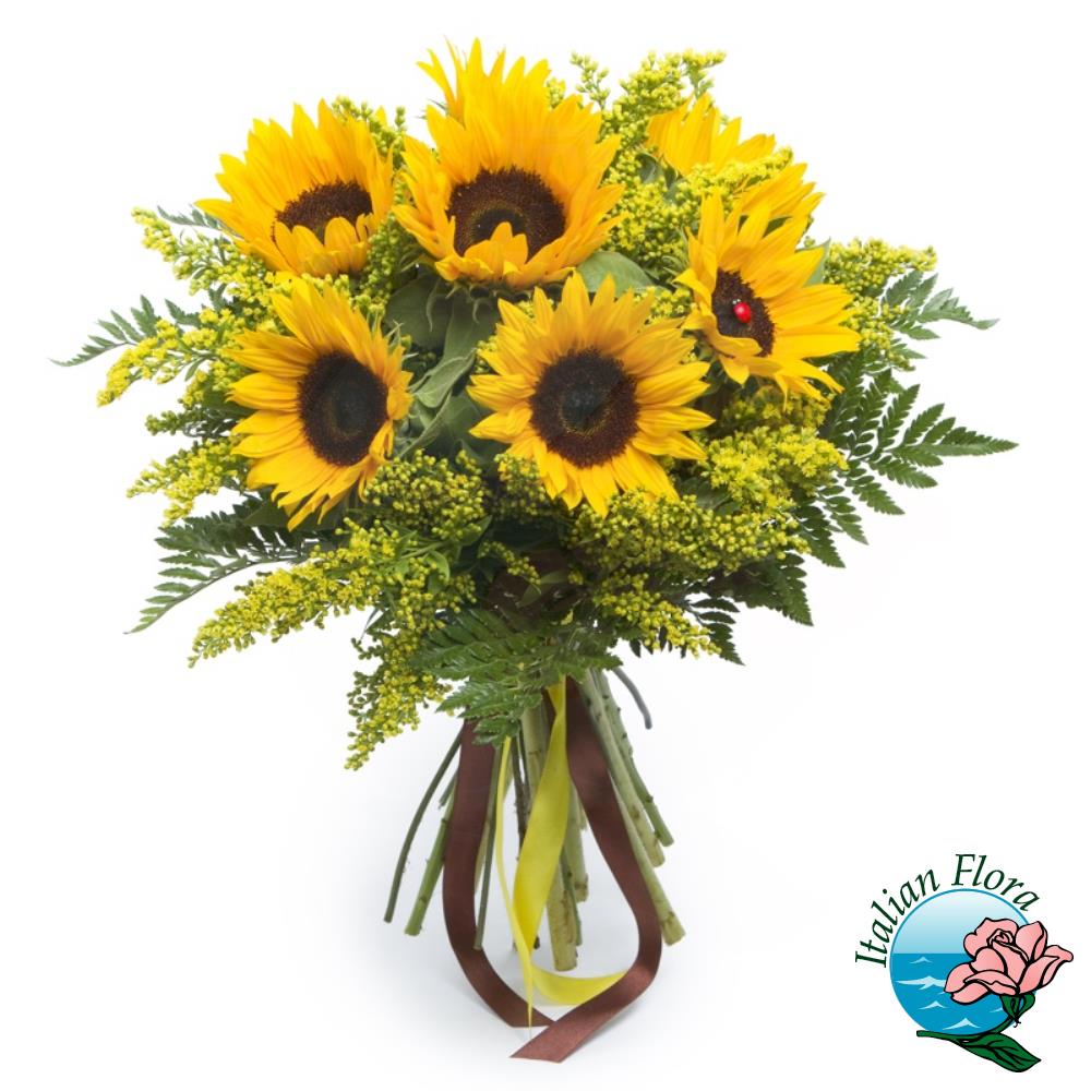 Bouquet di girasoli