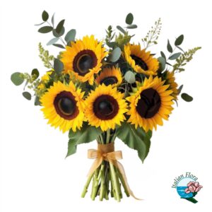 Bouquet di girasoli