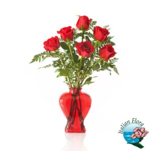 sei rose rosse