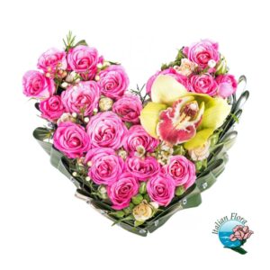 cuore rosa