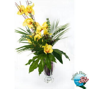 ramo-di-cymbidium-giallo