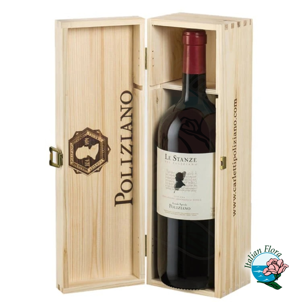 Toscana Rosso IGT "Le Stanze del Poliziano" 2020 Magnum - Poliziano (cassetta di legno)