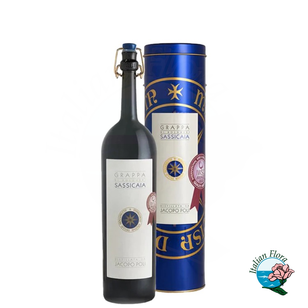 Grappa Elevata in Legno "Barili di Sassicaia" - Jacopo Poli