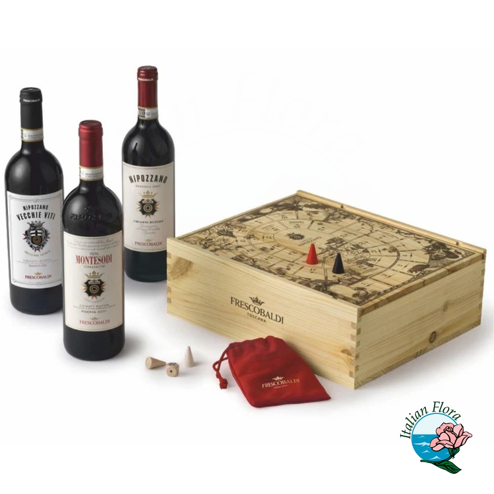 "Nipozzano" (cassetta regalo con gioco dell'oca)