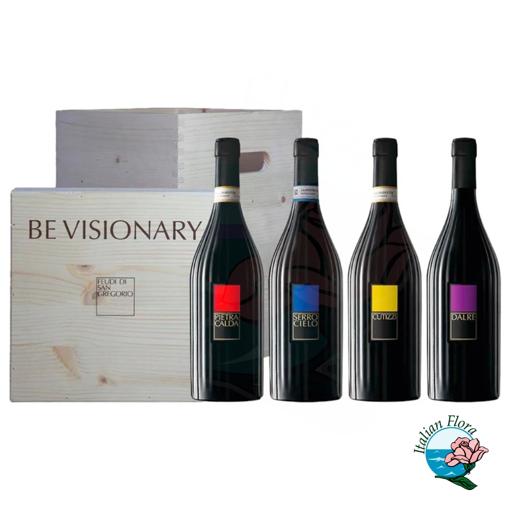 Feudi di San Gregorio (cassetta di legno 4 bottiglie)