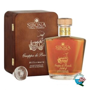 Grappa di Barolo Millesimata 2010 - Sibona (0.7l, cassetta di legno)