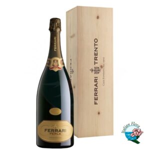 Trento DOC "Perlé" 2018 Magnum - Ferrari (cassetta di legno)