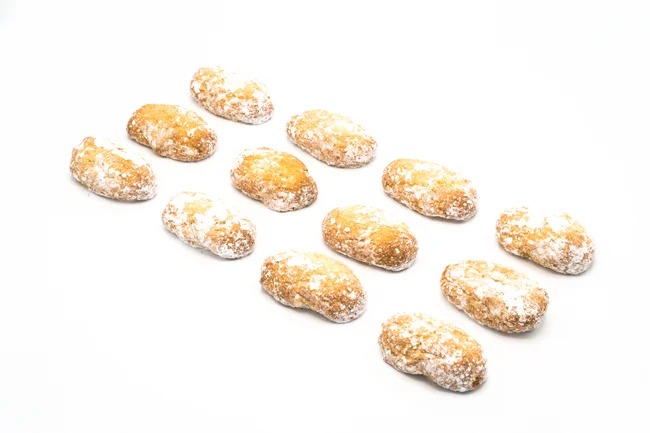 Torta Gallipoli da 1 kg e 24 pz di Ricciarelli