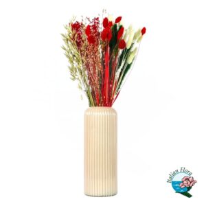 Xmas Touch – Bouquet di fiori secchi in vaso